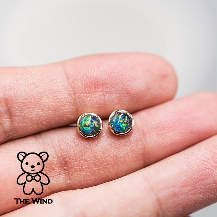 Triplet Opal Earrings-5