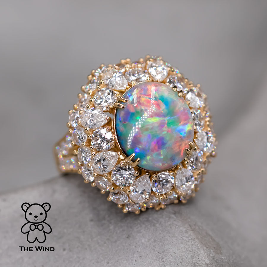 The Most Vivid Black Opal Ever Seen: The Magnificent