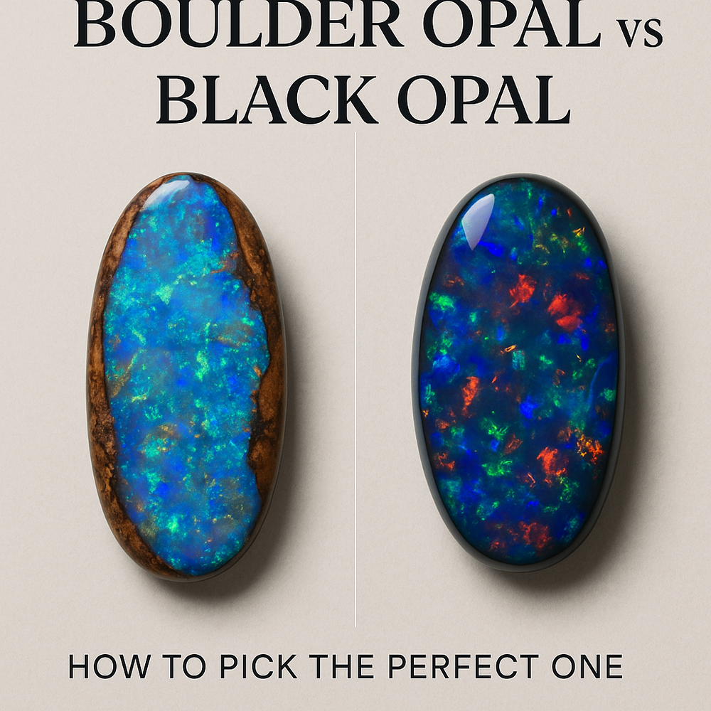 Boulder Opal vs Black Opal: How to Pick the Perfect One
