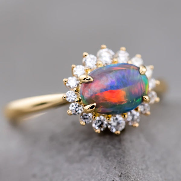 Stunning-Black-Opal-Diamond-Ring