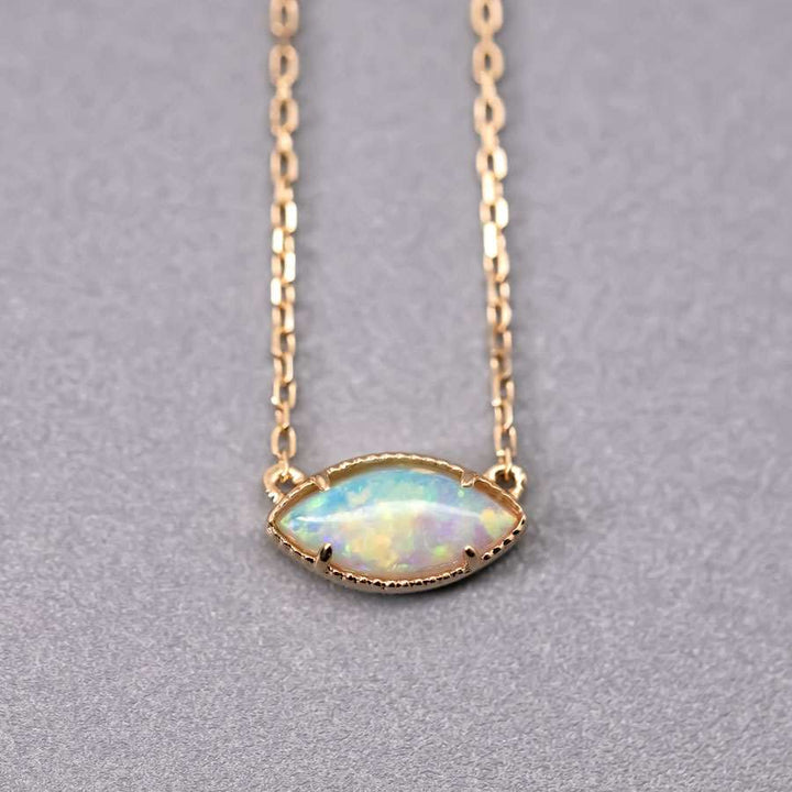 Marquise Opal Necklace