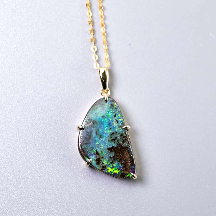 9.08ct Boulder Opal Necklace