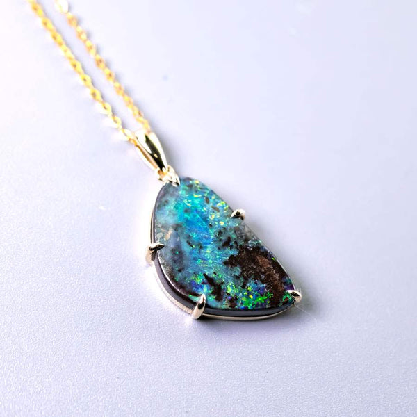 9.08ct Boulder Opal Necklace