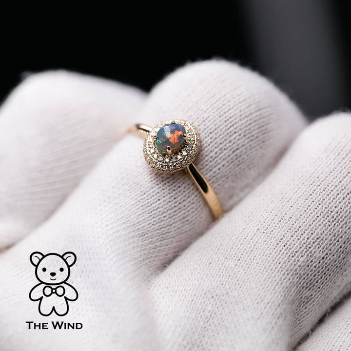 Classic Diamond Engagement Ring-5