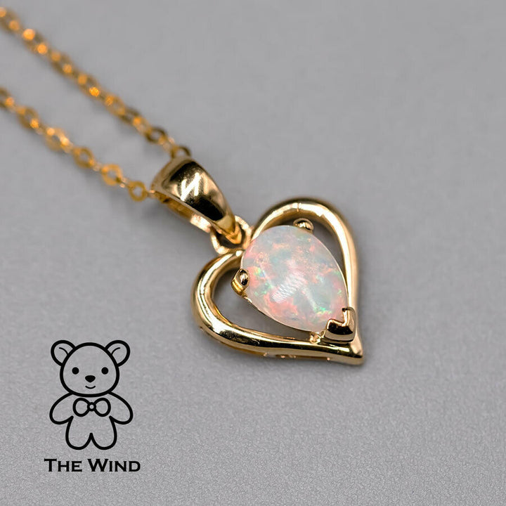 Crystal Heart Necklace-1