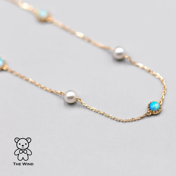 Opal & Pearl Bracelet