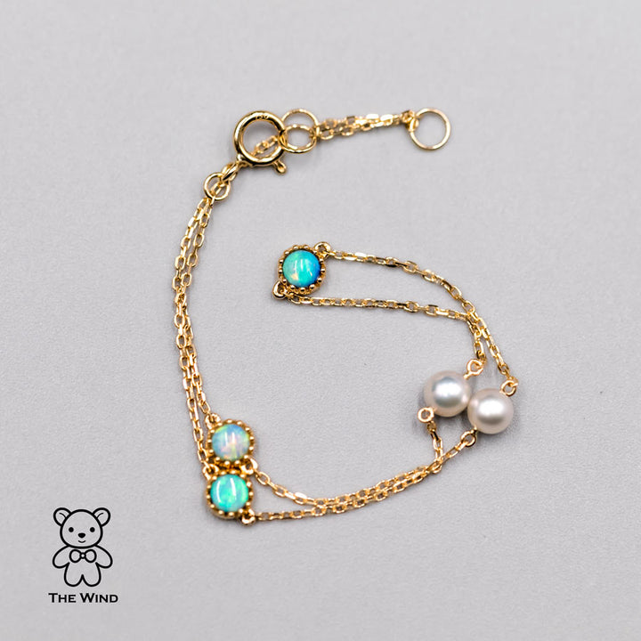 Opal & Pearl Bracelet