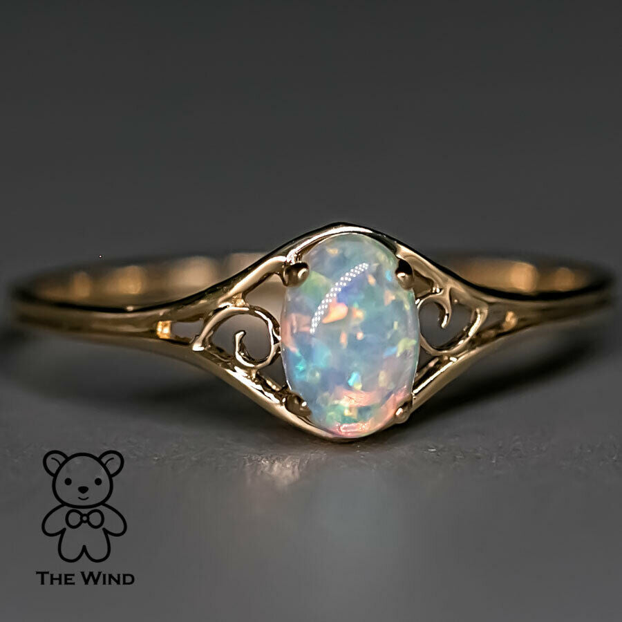 Gorgeous Australian Opal hotsell Ring, Size 7