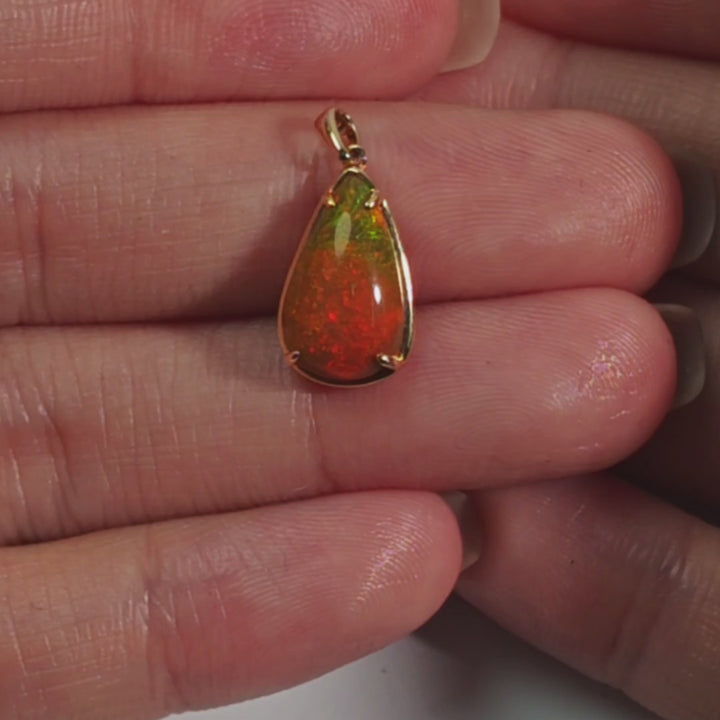Ethiopian Opal Necklace