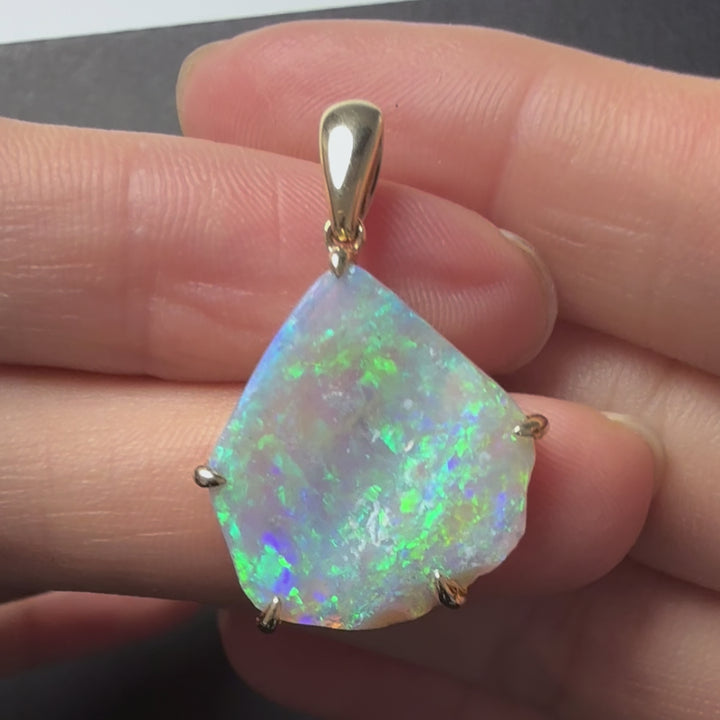 Raw Opal Necklace