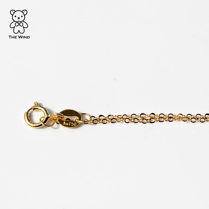 18K gold Cable Chain