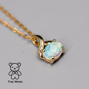 Gold  Oval Shaped  Pendant