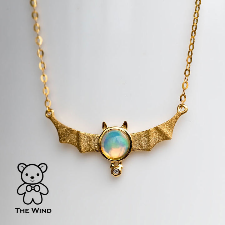 Opal Diamond Necklace-1