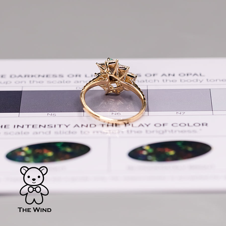 Trillion Diamond Engagement Ring