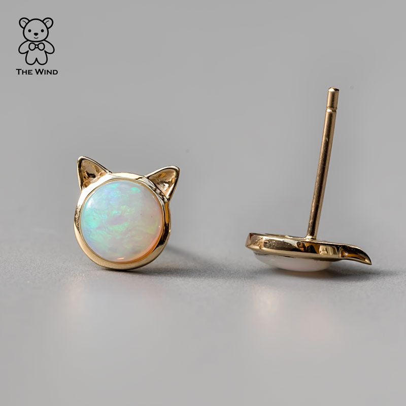 Kitty Cat ears Stud Earrings