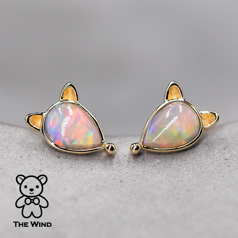 Polar Fire 9ct Gold Diamond Stud Earrings - 17pts per pair - D5543