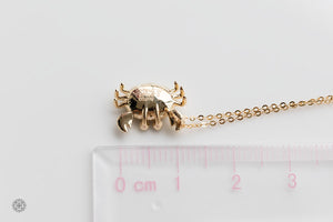 Crab Cancer Zodiac Necklace
