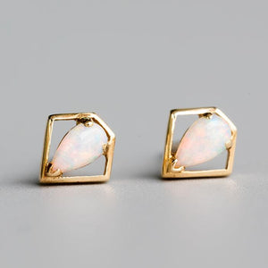 Geometric Stud Earrings