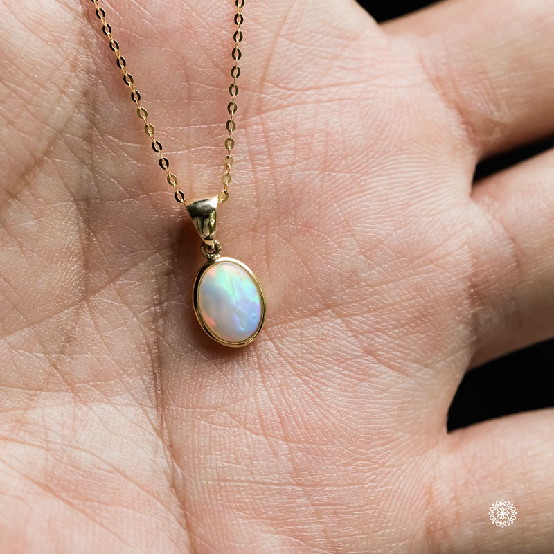 Shop Birthstone Opal Necklaces - BirthStone.com