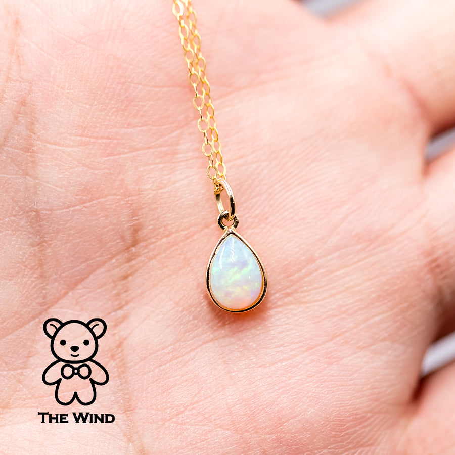 Minimalist Pear Necklace