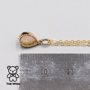 Minimalist Pear Necklace