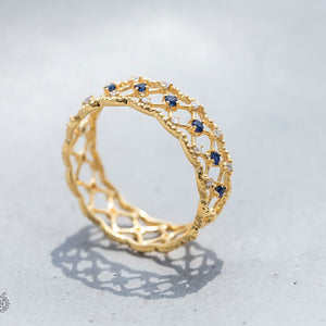 geometric engagement rings