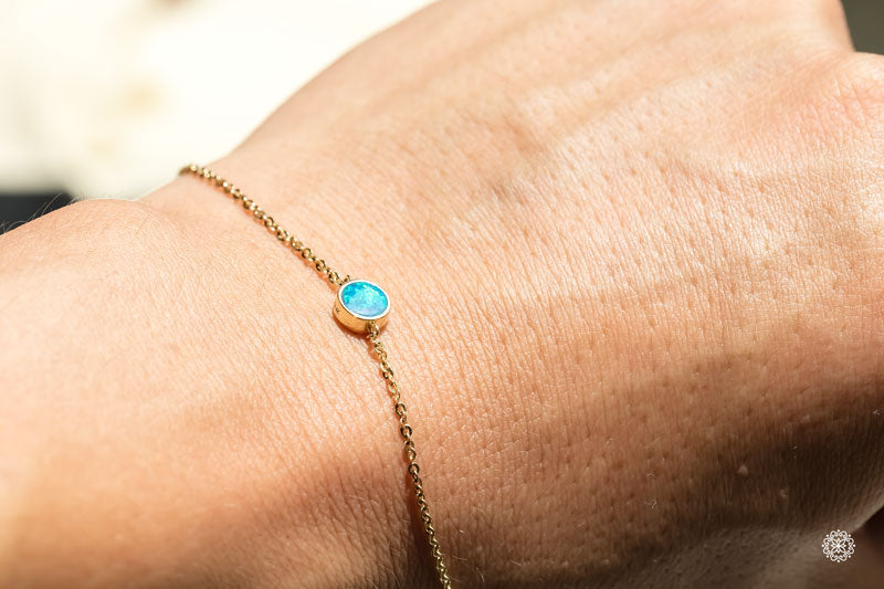Minimalist Opal Bracelet