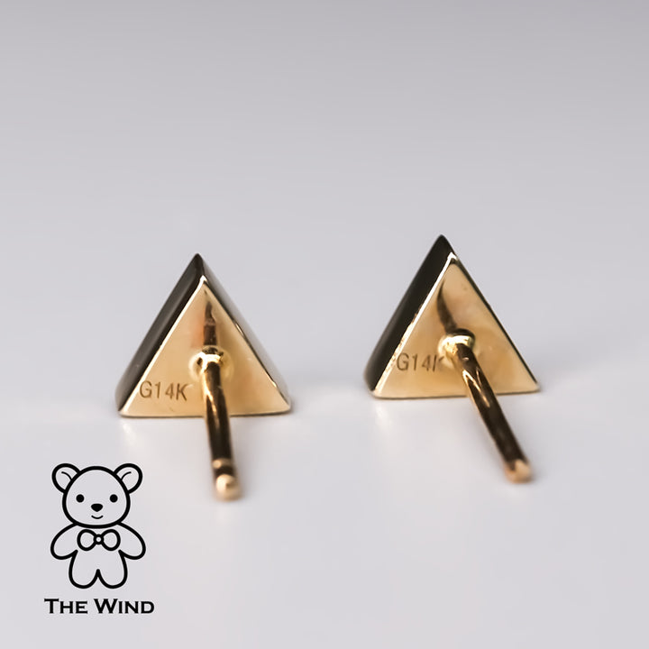 Triangle Stud Earrings-6